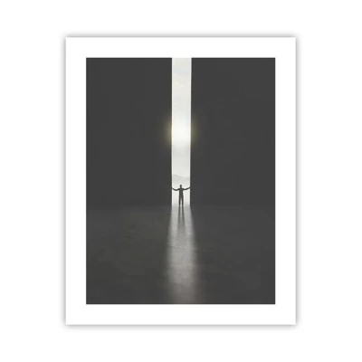 Plakát - Krok ke světlé budoucnosti - 40x50 cm