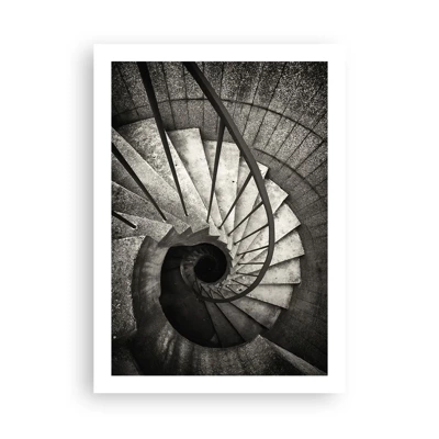 Plakát - Nahoru po schodech, dolů po schodech - 50x70 cm
