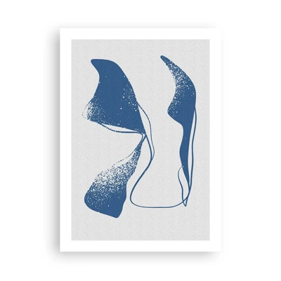 Plakát - Okřídlená abstrakce - 50x70 cm
