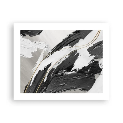 Plakát - Velkorysá abstrakce - 50x40 cm