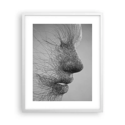 Plakát v bílém rámu - Duch větru - 40x50 cm