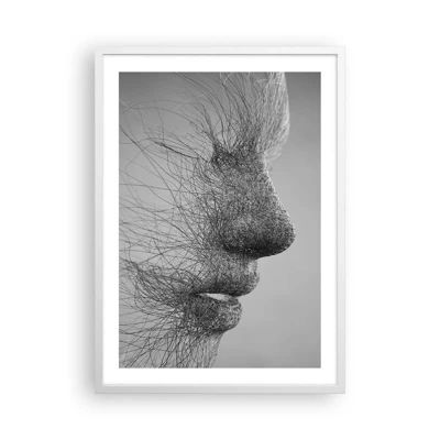 Plakát v bílém rámu - Duch větru - 50x70 cm
