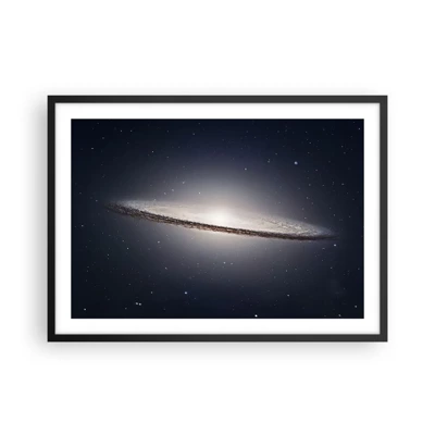 Plakát v černém rámu - Kdysi dávno, v jedné vzdálené galaxii… - 70x50 cm