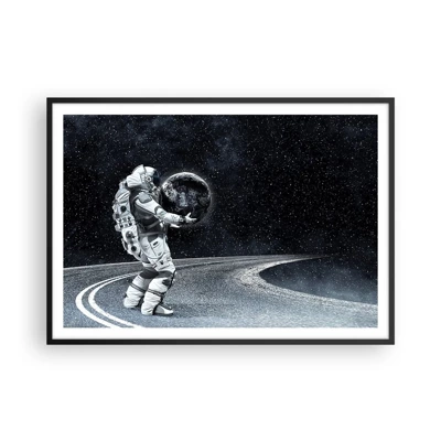 Plakát v černém rámu - Na Mléčné dráze - 100x70 cm