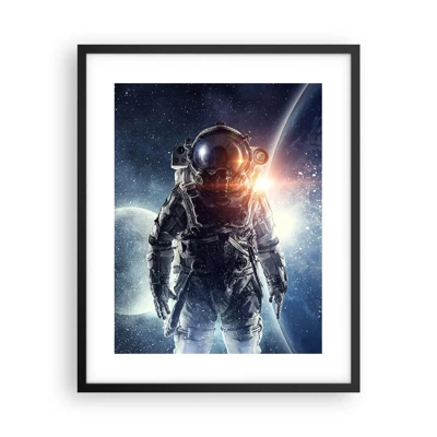 Plakát v černém rámu - Vesmírné dobrodružství - 40x50 cm