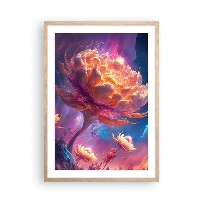 Plakát v rámu světlý dub - Jiný svět - 50x70 cm