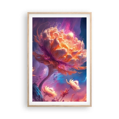 Plakát v rámu světlý dub - Jiný svět - 61x91 cm