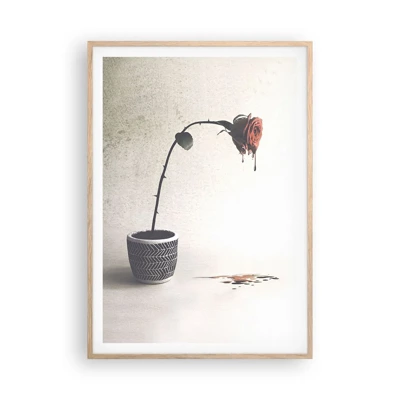 Plakát v rámu světlý dub - Rosa dolorosa - 70x100 cm