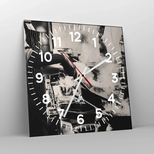 Nástěnné hodiny - Alchymie chutí - 30x30 cm