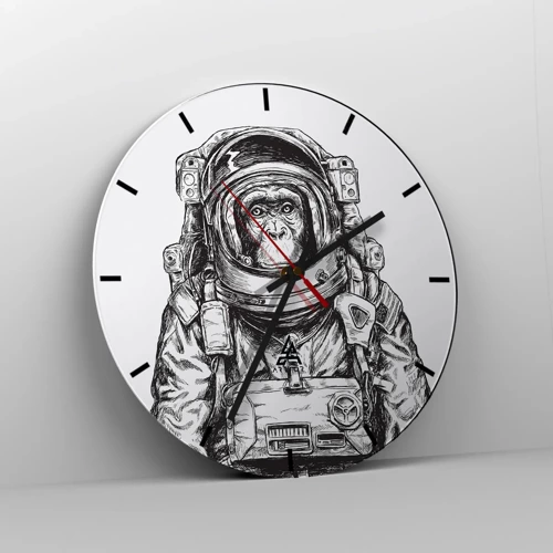 Nástěnné hodiny - Alternativní vývoj - 30x30 cm