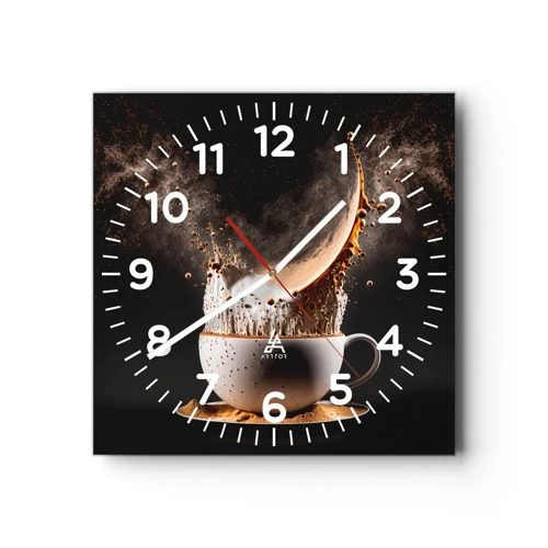 Nástěnné hodiny - Exploze chuti - 30x30 cm