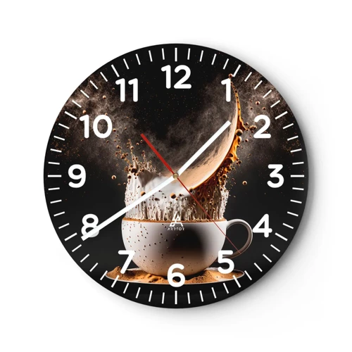 Nástěnné hodiny - Exploze chuti - 30x30 cm