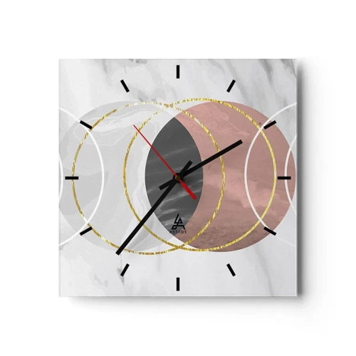 Nástěnné hodiny - Hudba sfér - 40x40 cm