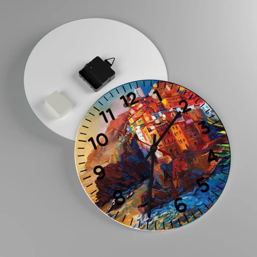 Nástěnné hodiny - Italský nádech - 30x30 cm