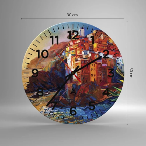 Nástěnné hodiny - Italský nádech - 30x30 cm