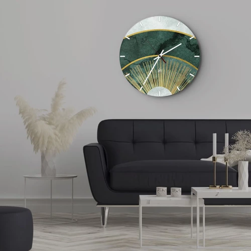 Nástěnné hodiny - Jiná sluneční soustava - 30x30 cm