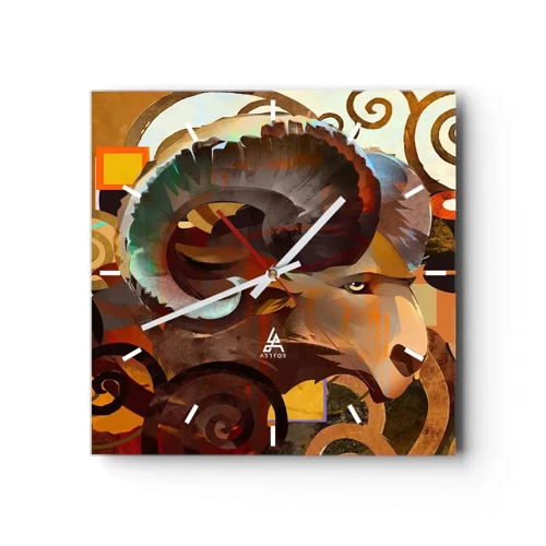 Nástěnné hodiny - Magie - náboženství - rituály - 30x30 cm