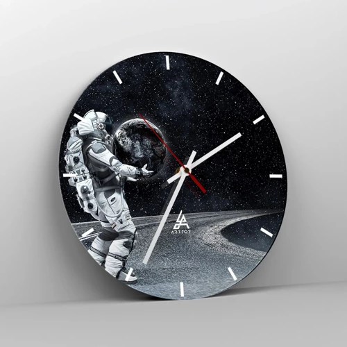Nástěnné hodiny - Na Mléčné dráze - 40x40 cm