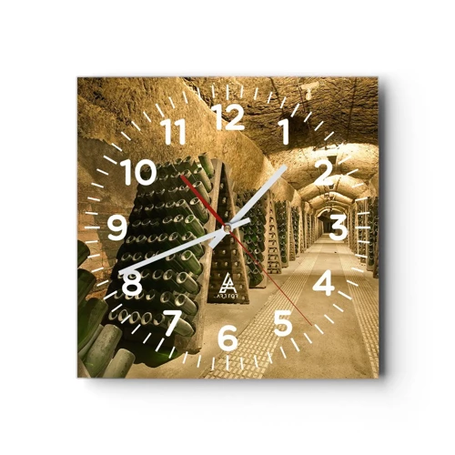Nástěnné hodiny - Narozeniny chuti - 30x30 cm
