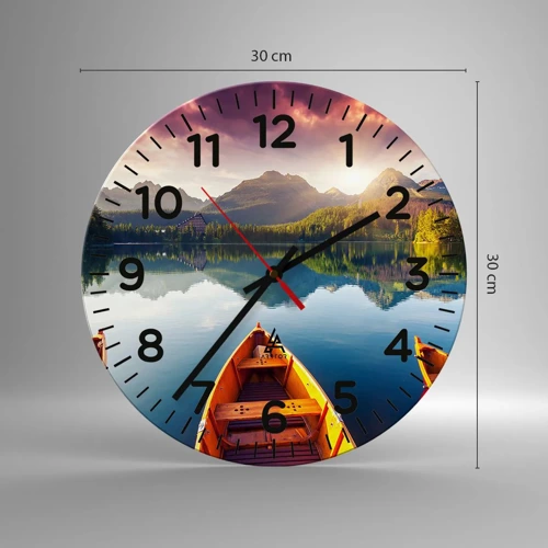 Nástěnné hodiny - Nic proti přírodě - 30x30 cm