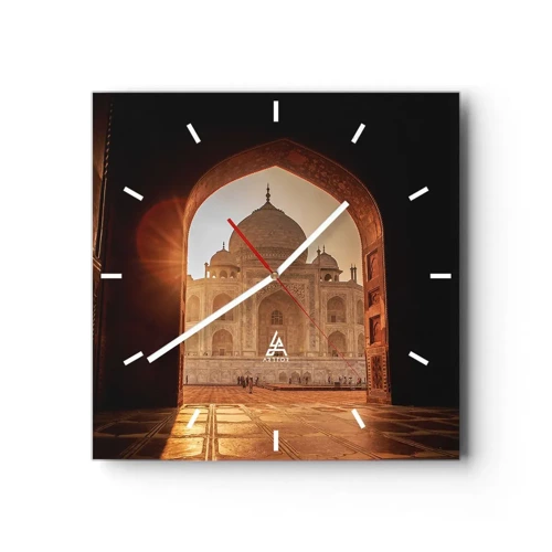 Nástěnné hodiny - Památník nadpozemské lásky - 30x30 cm