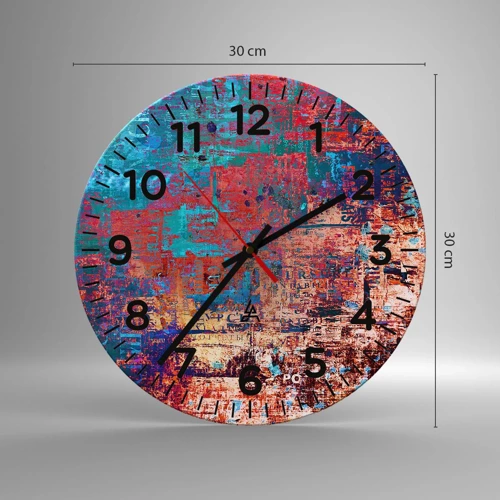 Nástěnné hodiny - Paměť a zapomnění - 30x30 cm