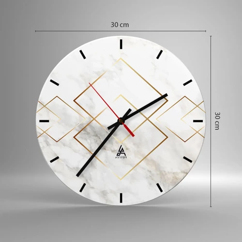 Nástěnné hodiny - Pohled na nekonečno - 30x30 cm