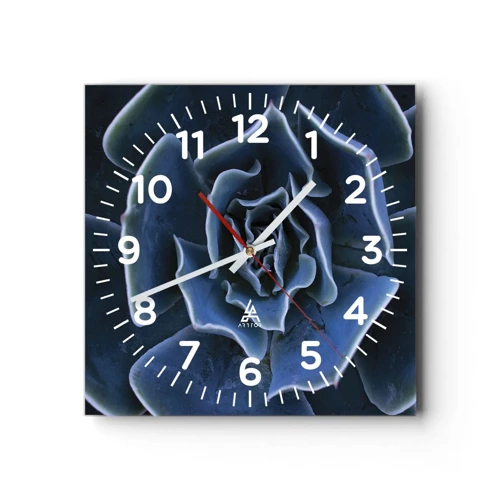 Nástěnné hodiny - Pouštní květ - 40x40 cm