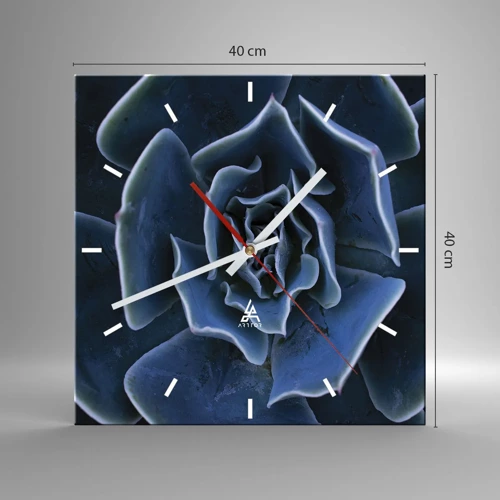 Nástěnné hodiny - Pouštní květ - 40x40 cm