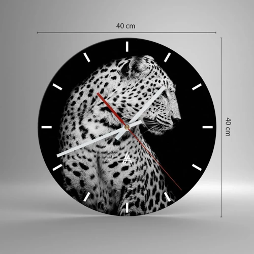 Nástěnné hodiny - Pravý profil perfektní! - 40x40 cm