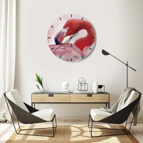 Nástěnné hodiny - Ptačí krása - 30x30 cm