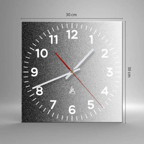 Nástěnné hodiny - Směrem ke světlu - 30x30 cm