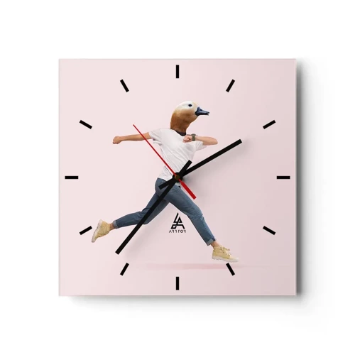Nástěnné hodiny - Špetka absurdity - 30x30 cm