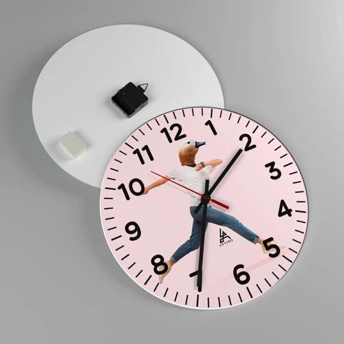 Nástěnné hodiny - Špetka absurdity - 40x40 cm