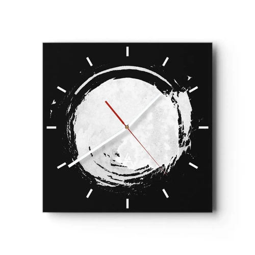 Nástěnné hodiny - Správné řešení - 40x40 cm