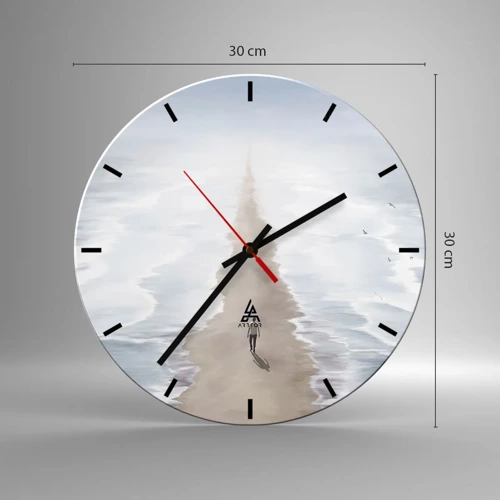 Nástěnné hodiny - Světlá budoucnost - 30x30 cm