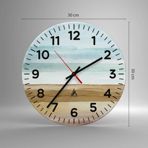 Nástěnné hodiny - Utěšení - 30x30 cm