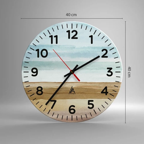 Nástěnné hodiny - Utěšení - 40x40 cm