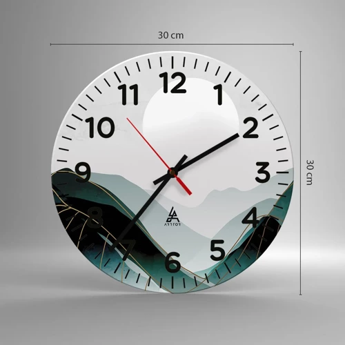 Nástěnné hodiny - V plném majestátu - 30x30 cm