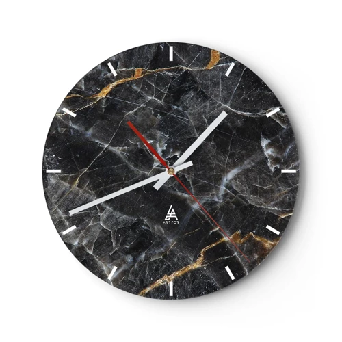 Nástěnné hodiny - Vnitřní život kamene - 30x30 cm