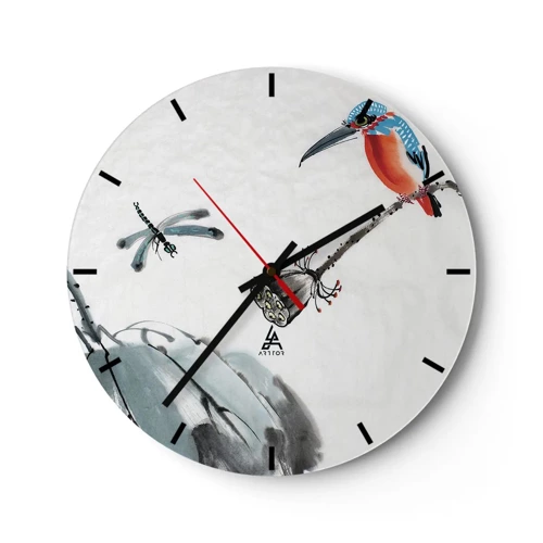 Nástěnné hodiny - Život louky - 30x30 cm