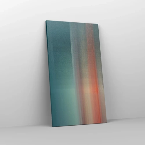 Obraz na plátně - Abstrakce: vlny světla - 45x80 cm