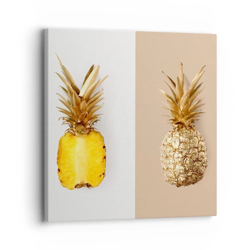 Obraz na plátně - Ananas pro nás - 30x30 cm