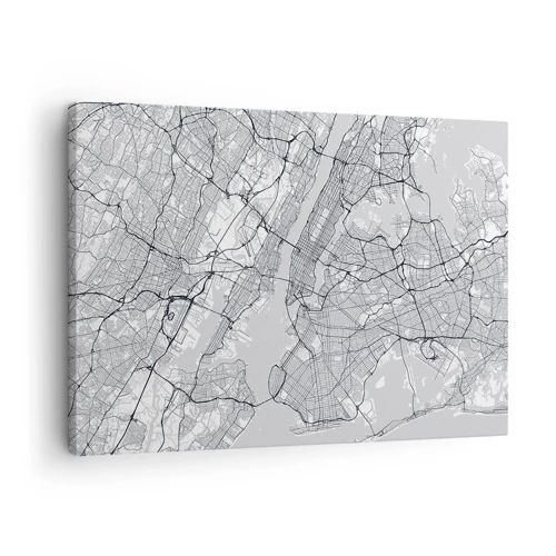 Obraz na plátně - Anatomie metropole - 70x50 cm