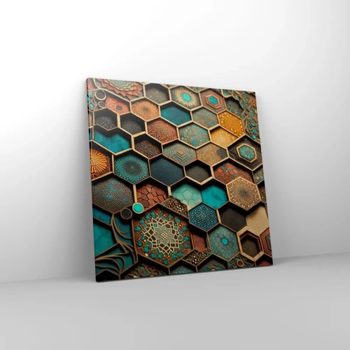 Obraz na plátně - Arabské ornamenty – variace - 60x60 cm