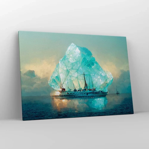 Obraz na plátně - Arktický briliant - 100x70 cm