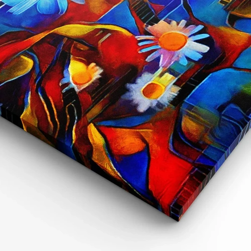 Obraz na plátně - Barvy života - 100x40 cm