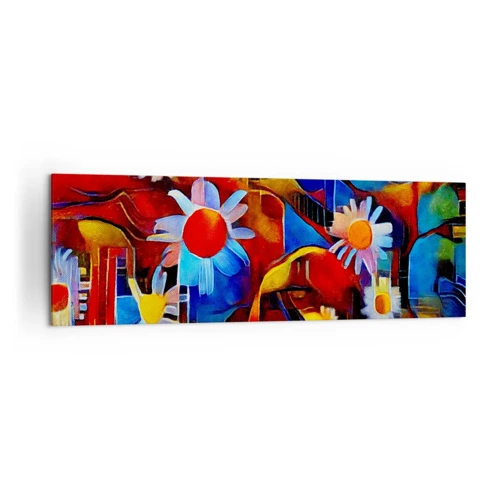 Obraz na plátně - Barvy života - 160x50 cm