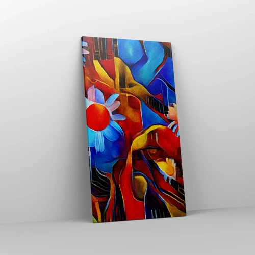 Obraz na plátně - Barvy života - 55x100 cm