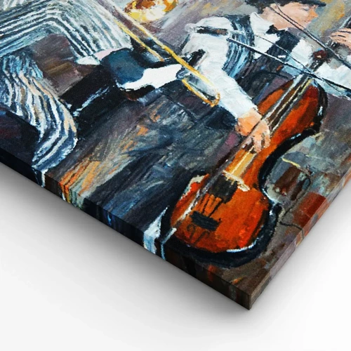 Obraz na plátně - Celý tento jazz - 100x40 cm